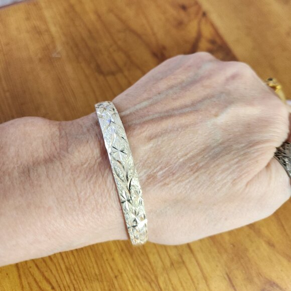 New Womens 925 Sterling Silver Adgustable Bracelet - Picture 1 of 2